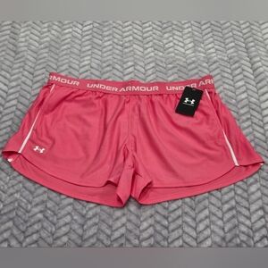 Under Armour Women's Pink Athletic Shorts
